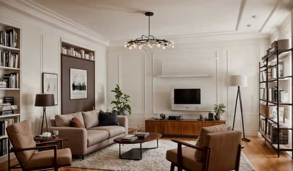 Understated elegance with functional spaces and minimal decor to emphasize simplicity.